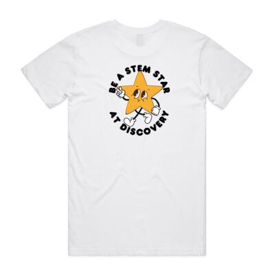 STEM Star Adult Tee - White Thumbnail