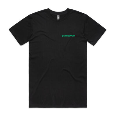 Discovery Neon Green Logo Tee Thumbnail